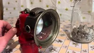 Acetylene bicycle lamp overview