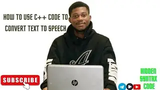 How To Use C++ Code to Convert Text to Speech 
