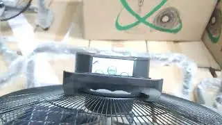 Instructions for using the solar-powered fan upon receiving the battery-powered fan.