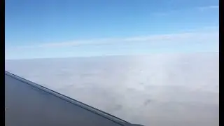 Plane Landing in GDANSK (Poland)