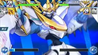Digital World Digimon - Olympos vs Caballeros Reales (Venusmon Break Pasive)