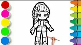 How To Draw KPOP DEMON HUNTERS Rumi, Mira, Zoey Elemental Fashion | Easy Step By Step Tutorial