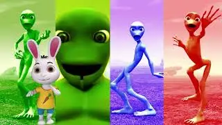 Dame Tu Cosita - FULL HD || Green Alien Dance || Alien Battle