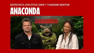 Интервью с Тэнди Ньютон и Стивом Заном | Anaconda | Cinemex