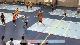 Indoor Ultimate Open Finals - Islanders vs Oops