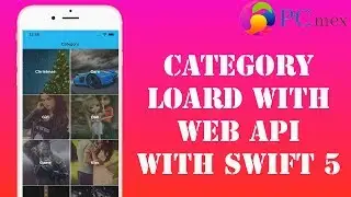 Part:- 3 login screen and category data display in web api  with swift 5 (Alamofire)