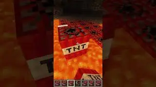Filling up LAVA with TNT?? How far can this go?! Minecraft Cave Explosion #minecraft #minecraft_tnt
