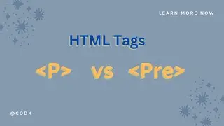 The Difference Between P And Pre Tags In HTML