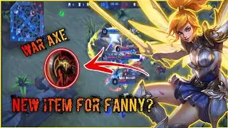 AGGRESSIVE FANNY WITH NEW WAR AXE ITEM | FANNY MONTAGE &bull; MLBB
