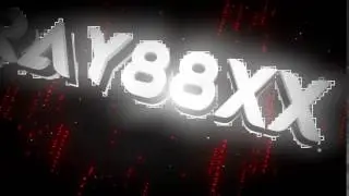 customize intro black and white 3D blender (giving LACR958 credit) my birthday almost here