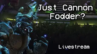 Can I Beat Halo Wars 2 with Just Cannon Fodder?  | 🔞 | Gaming Livestream