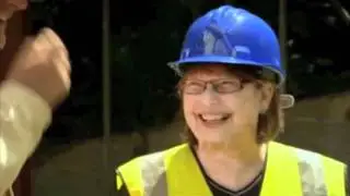 Unic mini crane on Channel 4's Grand Designs