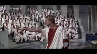 Cleopatra (1963) Octavian Reads The Treasonous Last Will & Testament Of Antony