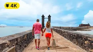 Arrecife - Lanzarote Walking Tour 4K