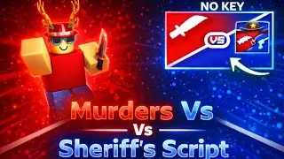 Murderers VS Sheriffs Script Hack PASTEBIN GUI | Kill Aura, Kill All, Rage Bot, Silent Aim & More