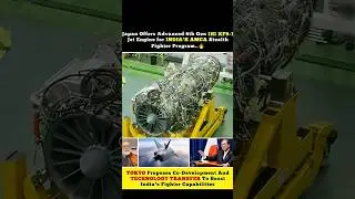 Japan India deal:IHI XF9 engine for India's AMCA 5thgen stealth jet! #tamilshorts #indianarmy #india