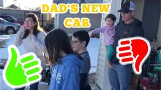 Dad&rsquo;s New Car REVEAL || Mid Life Crisis Purchase