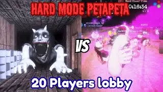 Hard Mode Petapeta VS 20 Players Lobby 🔥| Chichi Playz #petapeta #roblox 