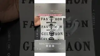 pvc patch heat-transfer; silicone label heat-transfer