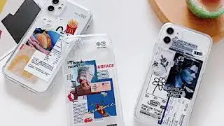 Straight Edge Cartoon Soft TPU Clear Back Cover Phone Cases For iPhone 11 Pro Max X XR XS MAX 7 8
