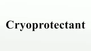 Cryoprotectant