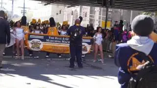 North Carolina A&T University (Blue & Gold Marching Machine) Mardi Gras 2016