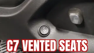 2005 Chevy Corvette - V4.0 - Ep. 88 - C7 Competition Seat Vent Wiring!