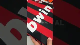 Restoring this Milan jersey with a brand new sponsor and nameset!