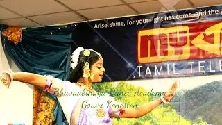 Tamil Christian  Bharathanatyam dance song - Asaikkappaduvathillaiyae / Performed by Gowri Kenesten