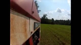 Test Run of GoPro with the Farmall504#20 hauling Logs