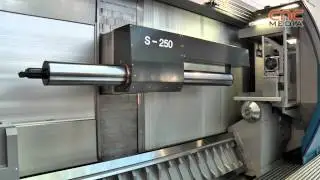 Colossal Weingartner machine at the EMO Hannover 2011 show