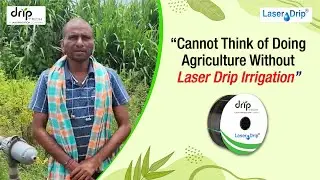 Why Mr. Mahto cannot think of agriculture without Laser Drip? #dripirrigation#laserdrip#agriculture