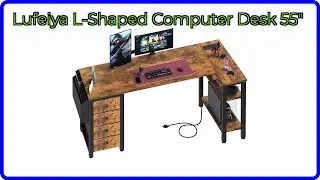 REVIEW (2025): Lufeiya L-Shaped Computer Desk 55