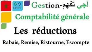 La comptabilité générale : Réductions commerciales et financières