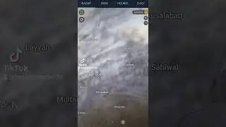 Pakistan wind and clouds movement #Weather #clouds #wind #alert