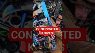 I Bought Over 100 POUNDS Of TSA Confiscated Knives And You Would Never Guess They Would Take...