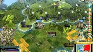 Sid Meier's Civilization 5 - Gods & Kings - R.E.D WW2 Mod - Fall of Western Europe