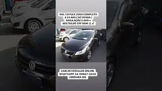 GOL G5 1.6 FLEX 2009 COMPLETO #uberaba #vendas #carlinveiculosonline #vendasonline