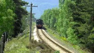 Strathspey Railway no 17 at the sumit