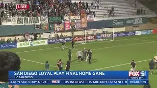 San Diego Loyal Play Final Home Game