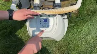 Intex Krystal Clear Saltwater System, An Awesome Pool Chlorinator, Treats Up to 15,000 Gallons!