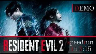 Resident Evil 2 Remake 1-Shot Demo | SPEEDRUN PB - 3:15