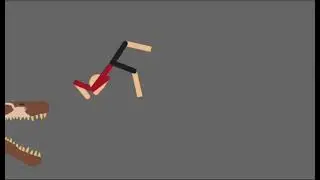 Spinosaurus eats human (made this animation because of lack of entertainment).