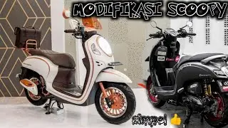 6 MODIFIKASI HONDA SCOOPY TERBARU SIMPLE