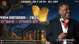 YOM HATORAH 2025 -R' MOSHE WOLF / Unveiling Ancient Roots:The Bantu Identity and the Wisdom of Torah
