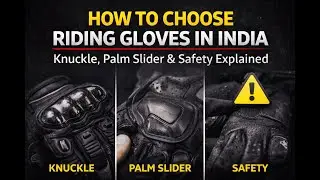 How to Choose Riding Gloves | Knuckle, Palm Slider & Safety Explained