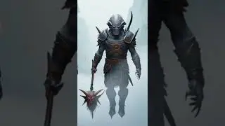 Alien Vikingo con Cabeza Demon&iacute;aca | &Eacute;pico y Surrealista #Alien #Vikingo #Demonio #Surreal #Short