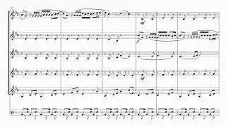 Despacito for Clarinet Quintet SHEET MUSIC