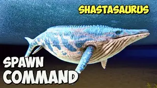 Shastasaurus ARK Survival Ascended Spawn COMMAND | How To Summon Shasta Code ASA