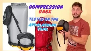 Ultralight Compression Sack - perfect for backpacking - tested on the Appalachian Trail